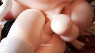 Yukiko and futa mates from mrlsexdoll porks mildly until they come