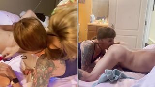 The Gorgeous, Sex-Positive Sissy Stepsisters Taking Care Of Jimbo