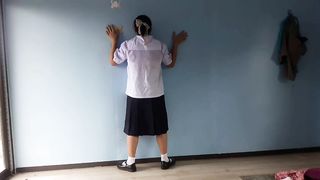 FN009 Schoolgirl college solo lovemaking