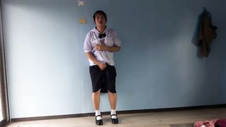 FN009 Schoolgirl college solo lovemaking