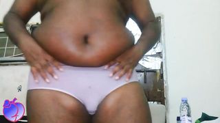 black meaty sissy jiggling his arse