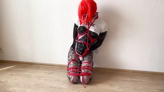 Torrid sissy bounded with vibro