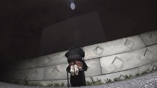 The art of cross dressing at night and being outdoors. Prepped and willing to deep-throat sausages.