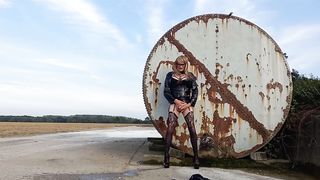 Ladyboy on the Farm Boning Storage Tank