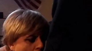 Milking Daddy's dick