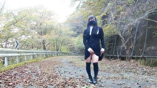 The sheer pleasure of demonstrating off your midbody flapping outdoor getting off after a long time