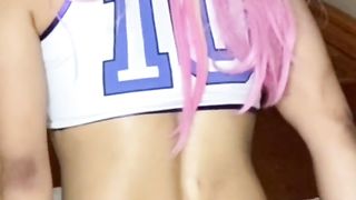 BIG BLACK COCK Sissy Bi-Atch getting gullet banged by Ali Da Reaper for Halloween