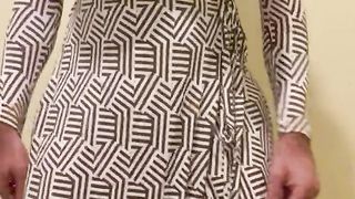 Chesty Brandi dancing in uber-sexy sundress