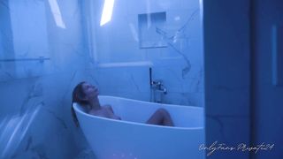 Stellar TransWoman Masturbates Off In Space