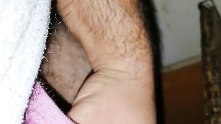 jism in my pinkish underpants and phat salami