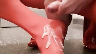 Jism over nylon soles