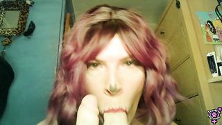 Jessica Bloom Dual Manmeat Faux-Cock Halloween Sensational