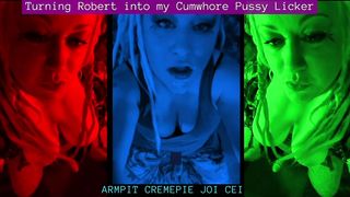 Ladyboy Version Turning Robert into my cumwhore fuckbox gobbler