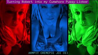 Ladyboy Version Turning Robert into my cumwhore fuckbox gobbler