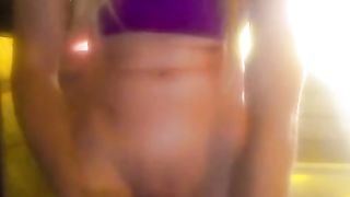 Muscly Janelle finishes off sooooo swift