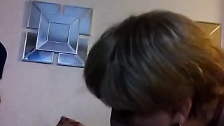 Milking Daddy's dick deferent camrera view