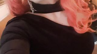 The Lil' Sissy in Black Sundress