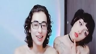 Hot Shemale Couple Sex On Live