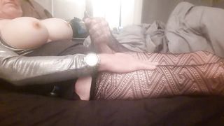 Fishnet stocking and bumpers