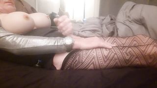 Fishnet stocking and bumpers