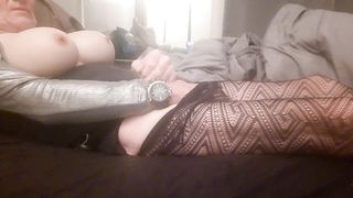 Fishnet stocking and bumpers