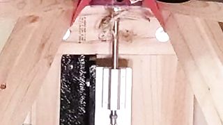 Tied to Poking Machine Before Breakfast - Sissy Maid