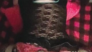 Crossdresser Chelsea gets pounded by cable on