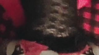 Crossdresser Chelsea gets pounded by cable on