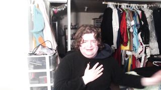 Sissy in umbreon onesie five min breathplay