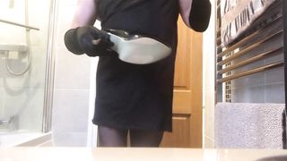 killer rump in black stocking