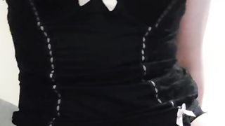 nasty trans rails fuck stick with dog collar on.