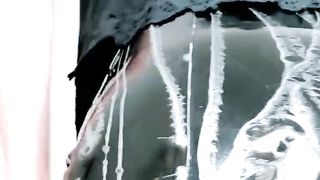 Erika Oak's Spandex Mini-Skirt and Adorable Rosy Buttplug