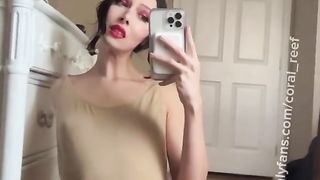 Trans damsel invites heterosexual boy over and coaxes him to plumb her