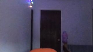 Flaunting my big white-hot forms in orange then...JISM!