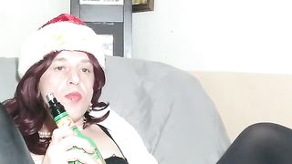 Angel Sapphire experiencing festive