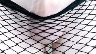 Erika Oak Flashes Off Her Bulky Wiry Girlcock