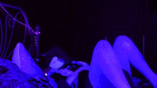 Neon Kitty Maid Prepared to Serve~