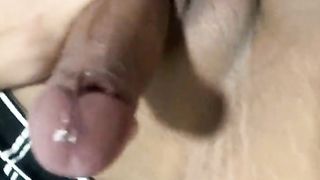 I jizzed on my face!