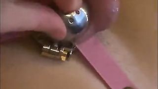 Widely Opened Rear Entrance Internal Cumshot from ultra-cute t-model