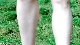 Sissyslut69123 Pissing Outdoors