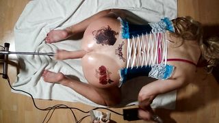 Bubblebutt Crossdresser Selena humped doggy style