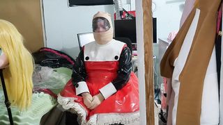 Flip Costume Play Kigurumi Dual Layered Breathplay and Vibraitor