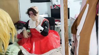 Flip Costume Play Kigurumi Dual Layered Breathplay and Vibraitor