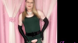 Joanie - Forest Green Dress