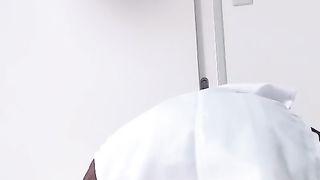 Kancolle Kongou costume play crossdresser plowing with plaything