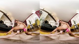 VRB Trans Spanish romp lesson with sizzling latina T-lady Lola Morena VR Pornography