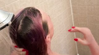 transgender princess showering for onlyfans web cam