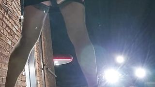 Sissyslutveronica Unveiling Herself in the Street