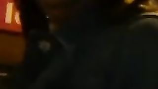 AntoniaTV is a sissy slut ambling in public