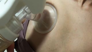 Toying with nips and jizzing!